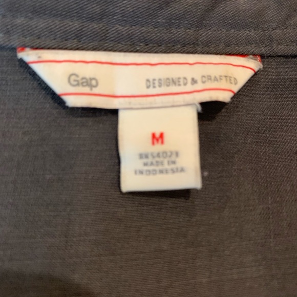 Gap Oversized Shirt Gray Size Medium - Picture 3 of 3
